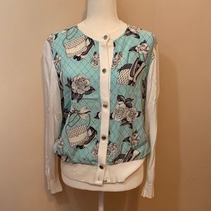 STARINGTON Saks Fifth Ave Collection 100% Silk Medium Top/Jacket
